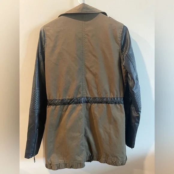 John + Jenn Brown and Black Utility Jacket - Picture 3 of 10